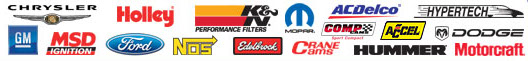banner with logos of brands